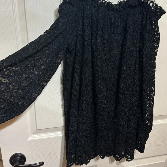 Anthropologie Ramona Lace Top 1X - Picture 5 of 7